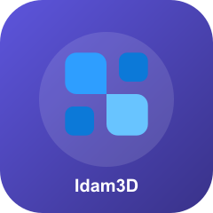 Idam3D logo