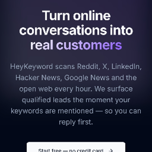 HeyKeyword logo
