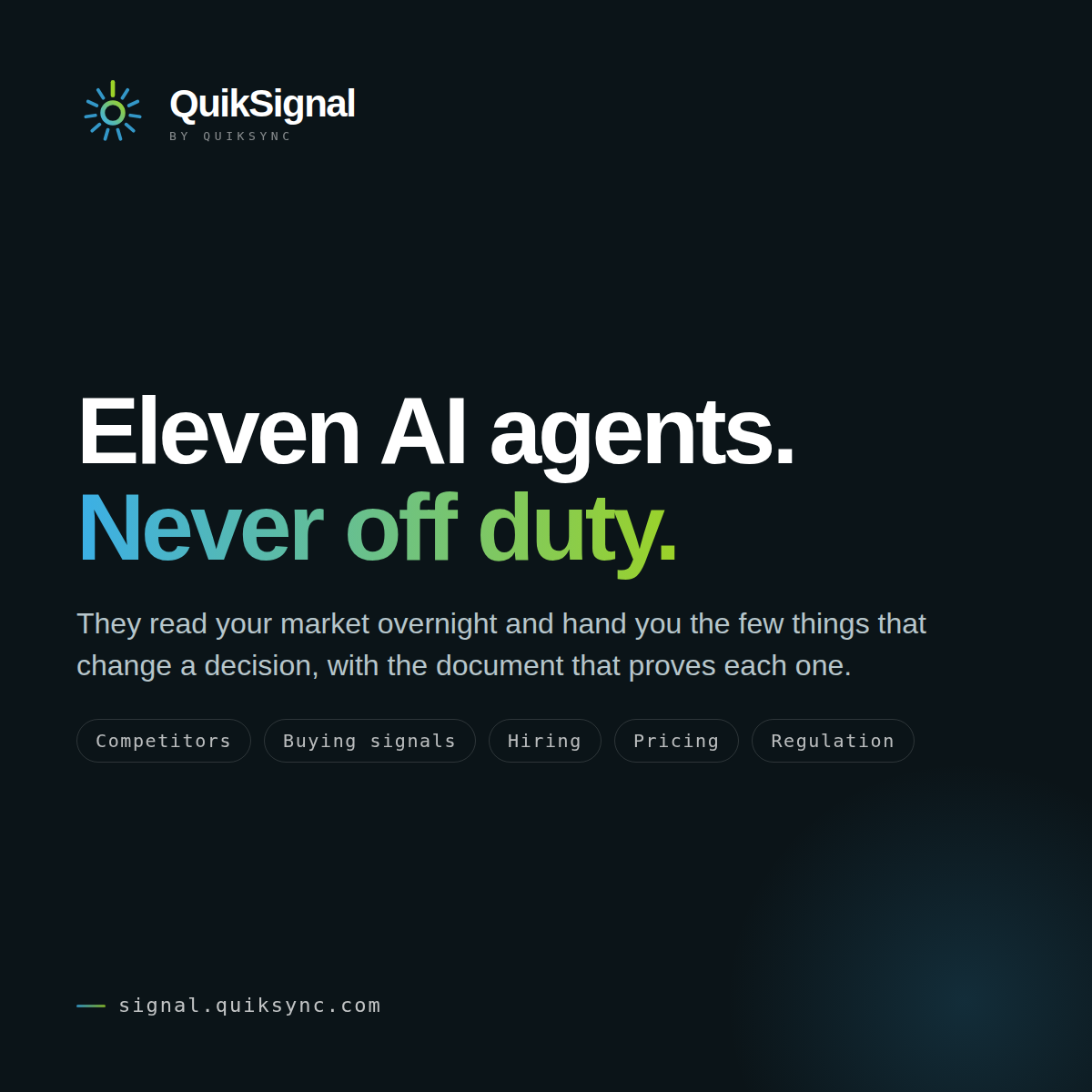 QuikSignal logo