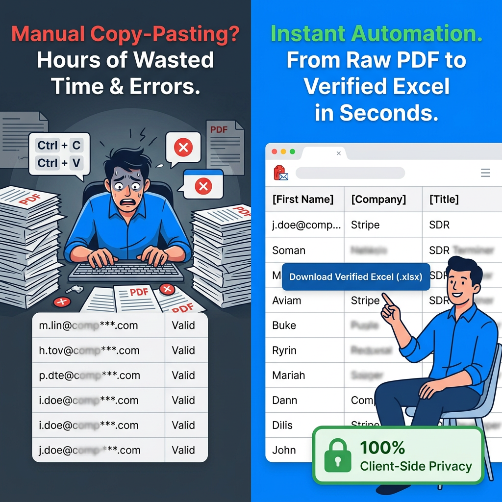 PDF2Emails preview