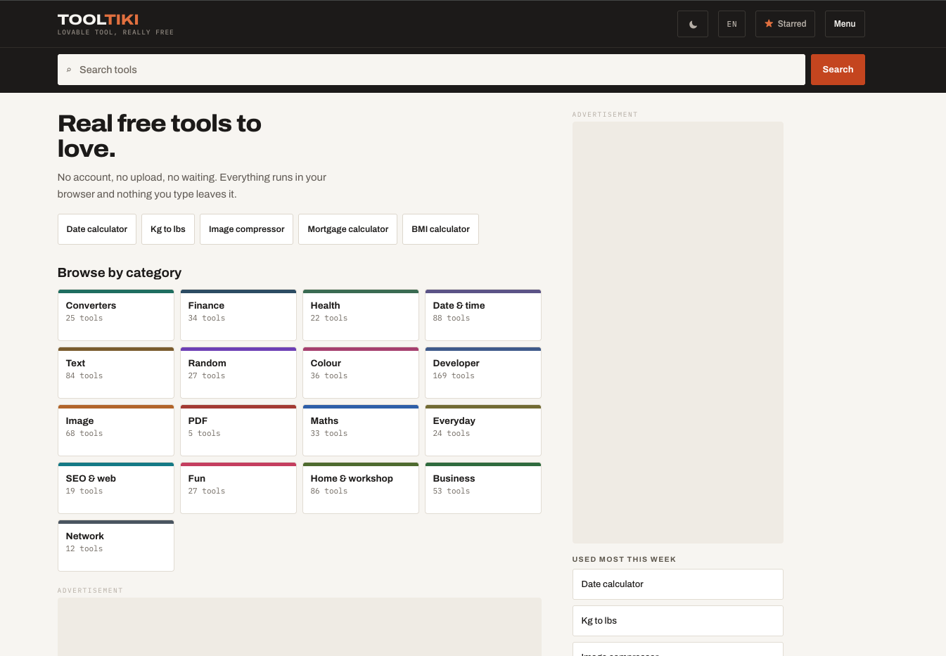 ToolTiki — Real free tools to love. preview