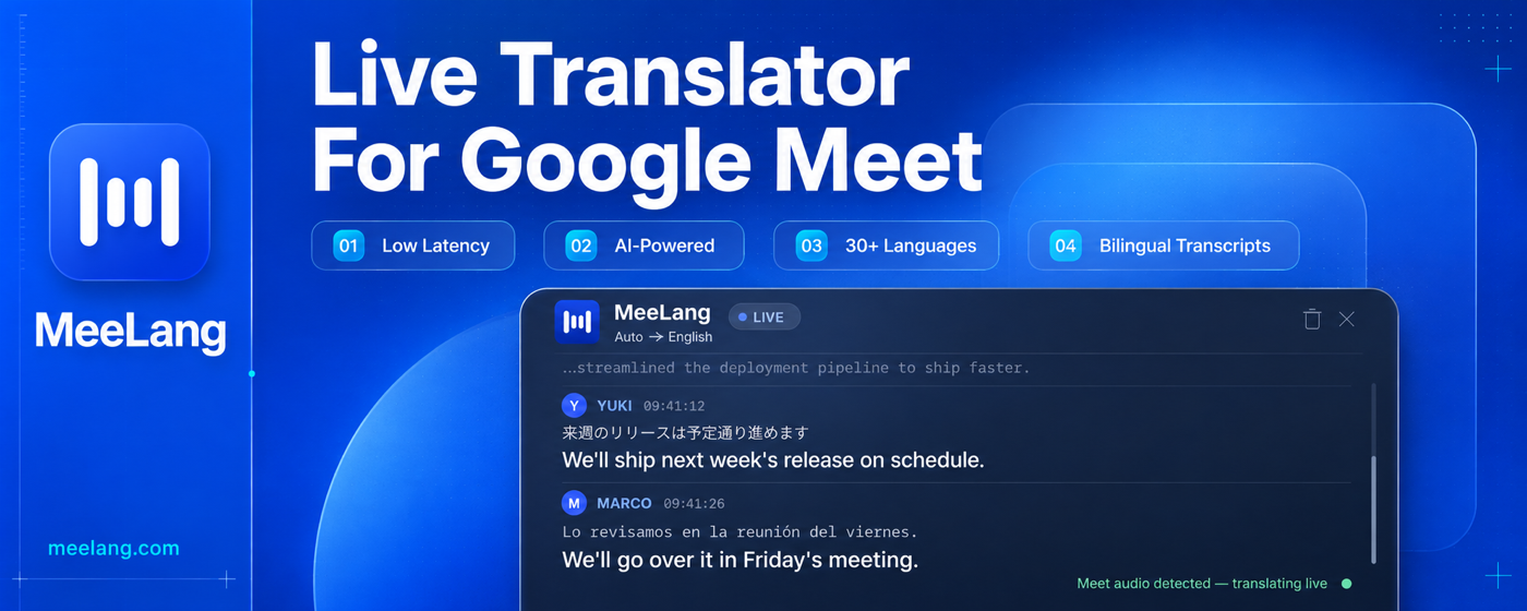 MeeLang preview