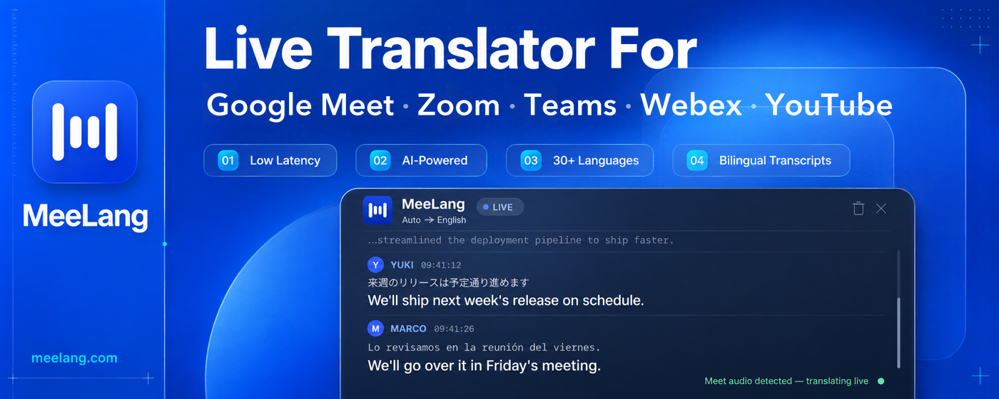 MeeLang preview