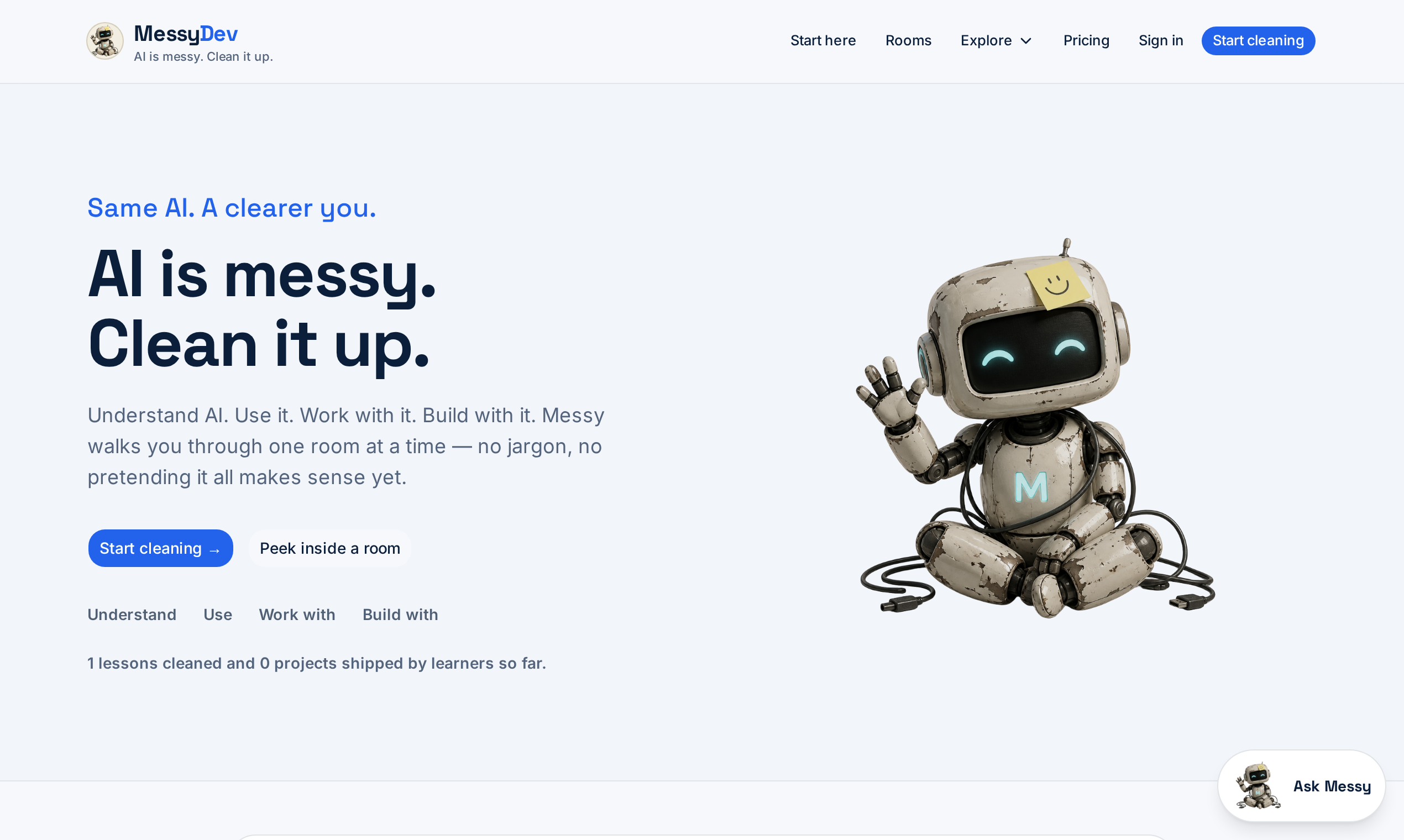 MessyDev preview