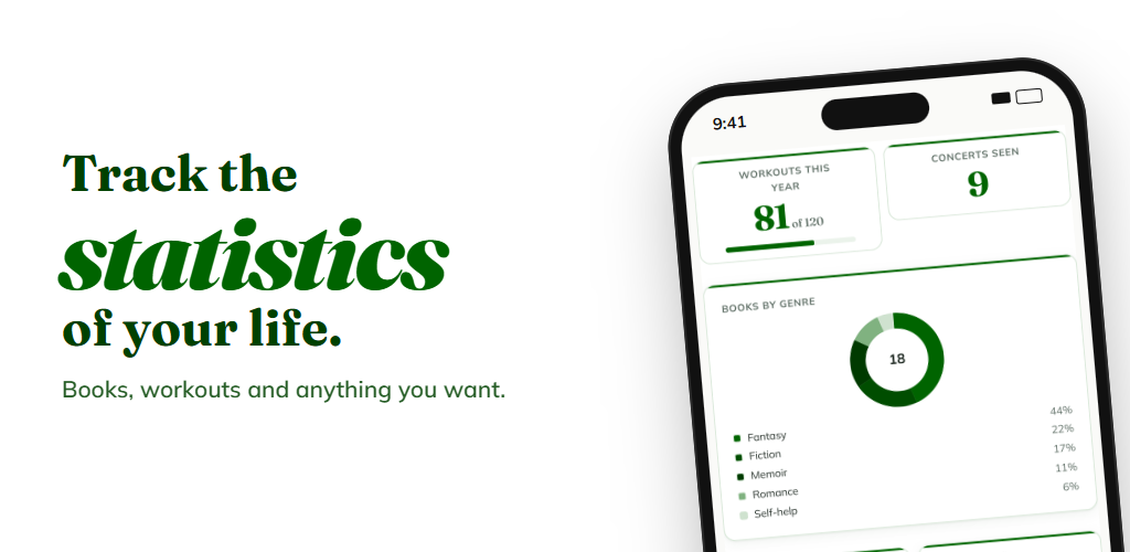 Stats: Track Your Life preview