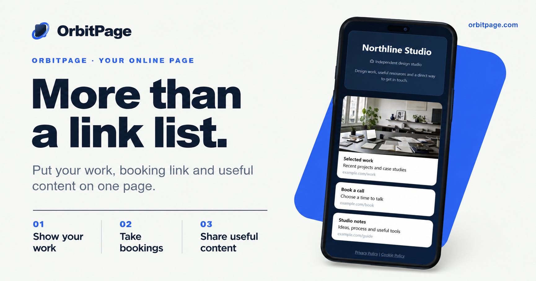 OrbitPage preview