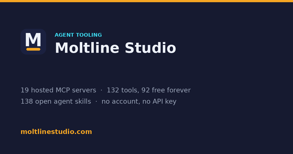 Moltline Studio preview