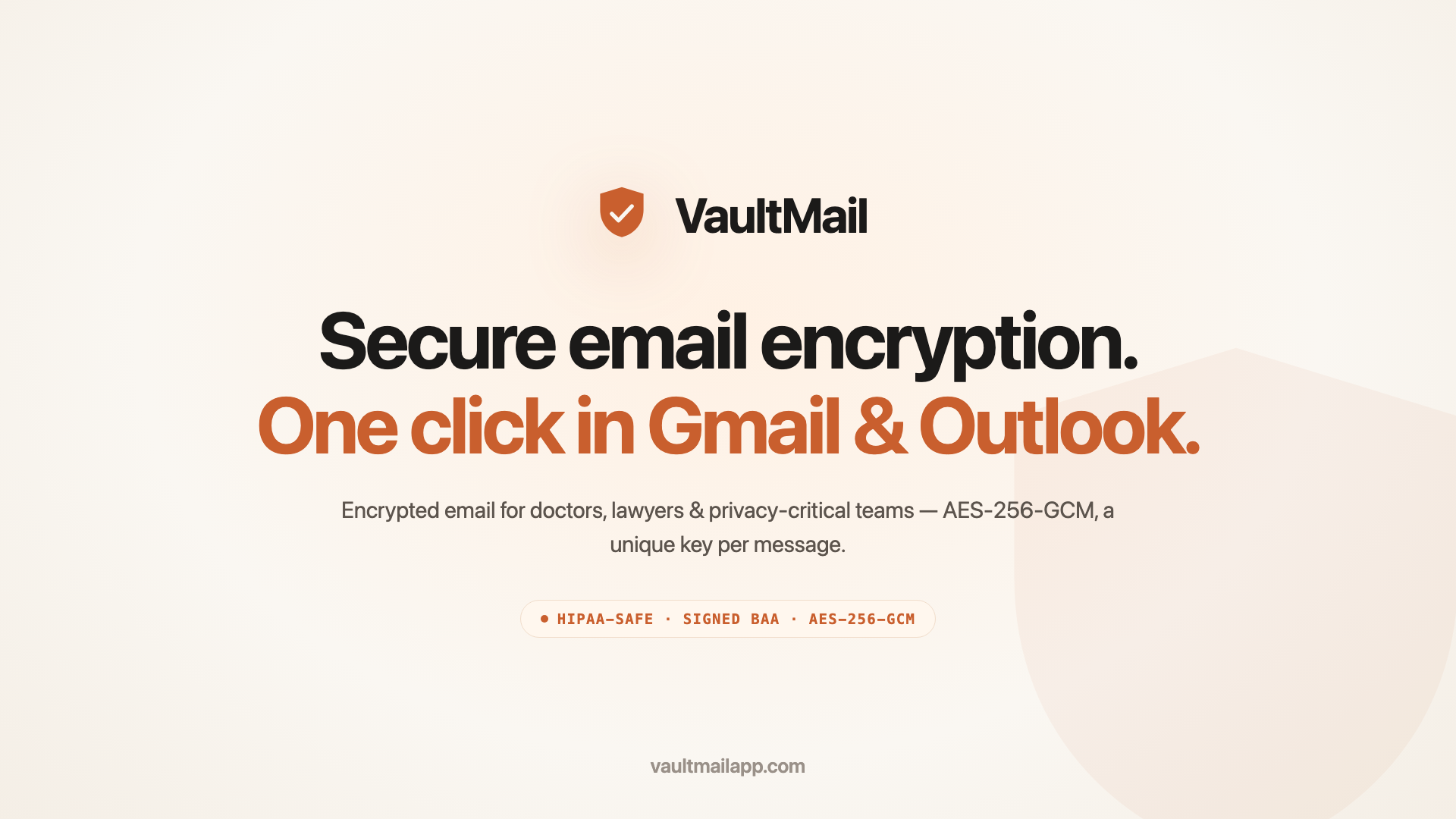 VaultMail preview