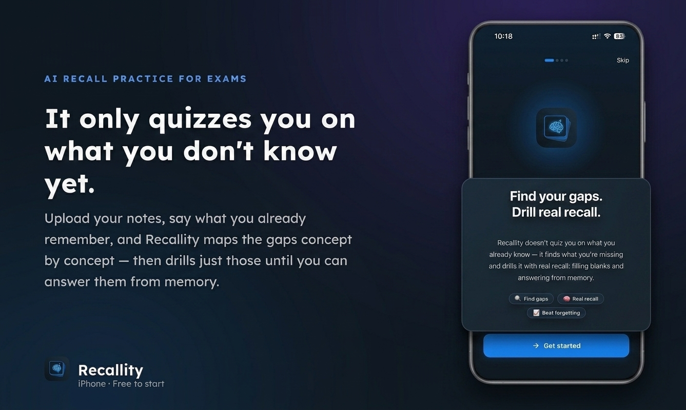 Recallity preview