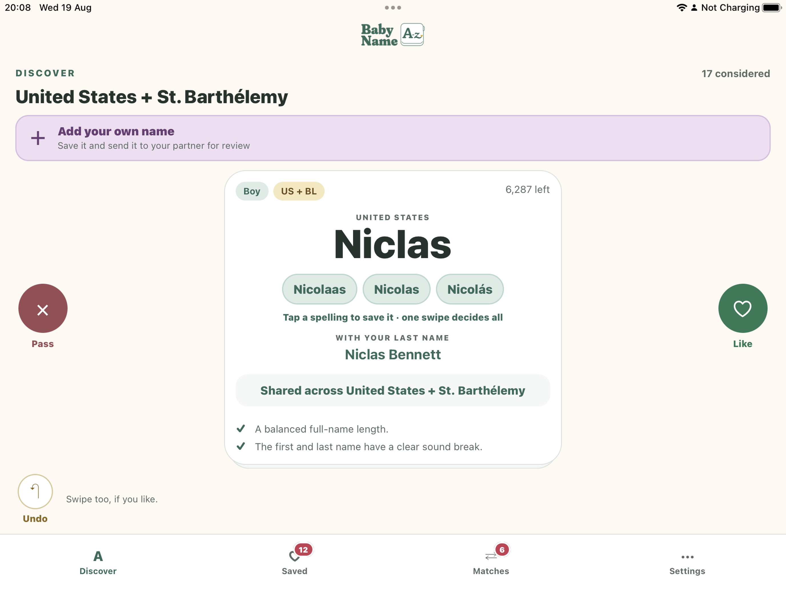Baby Name A-Z preview