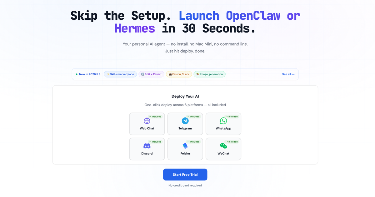 OpenClaw Launch preview