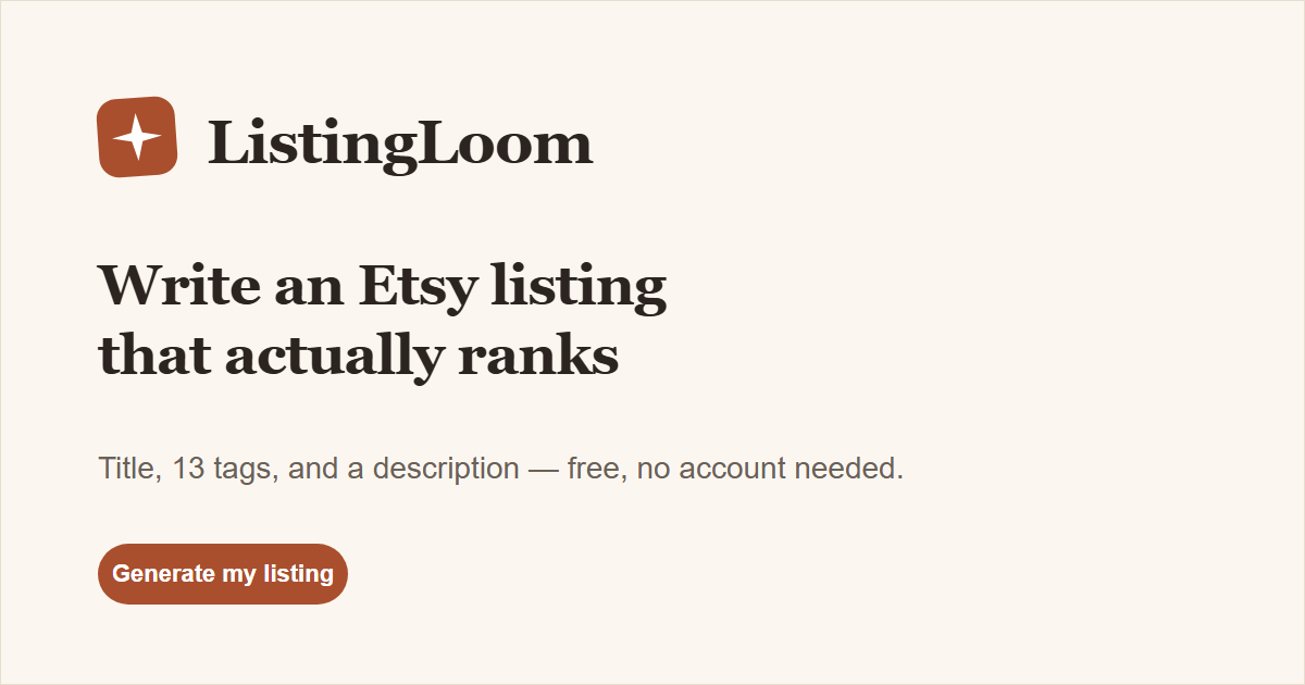 ListingLoom preview
