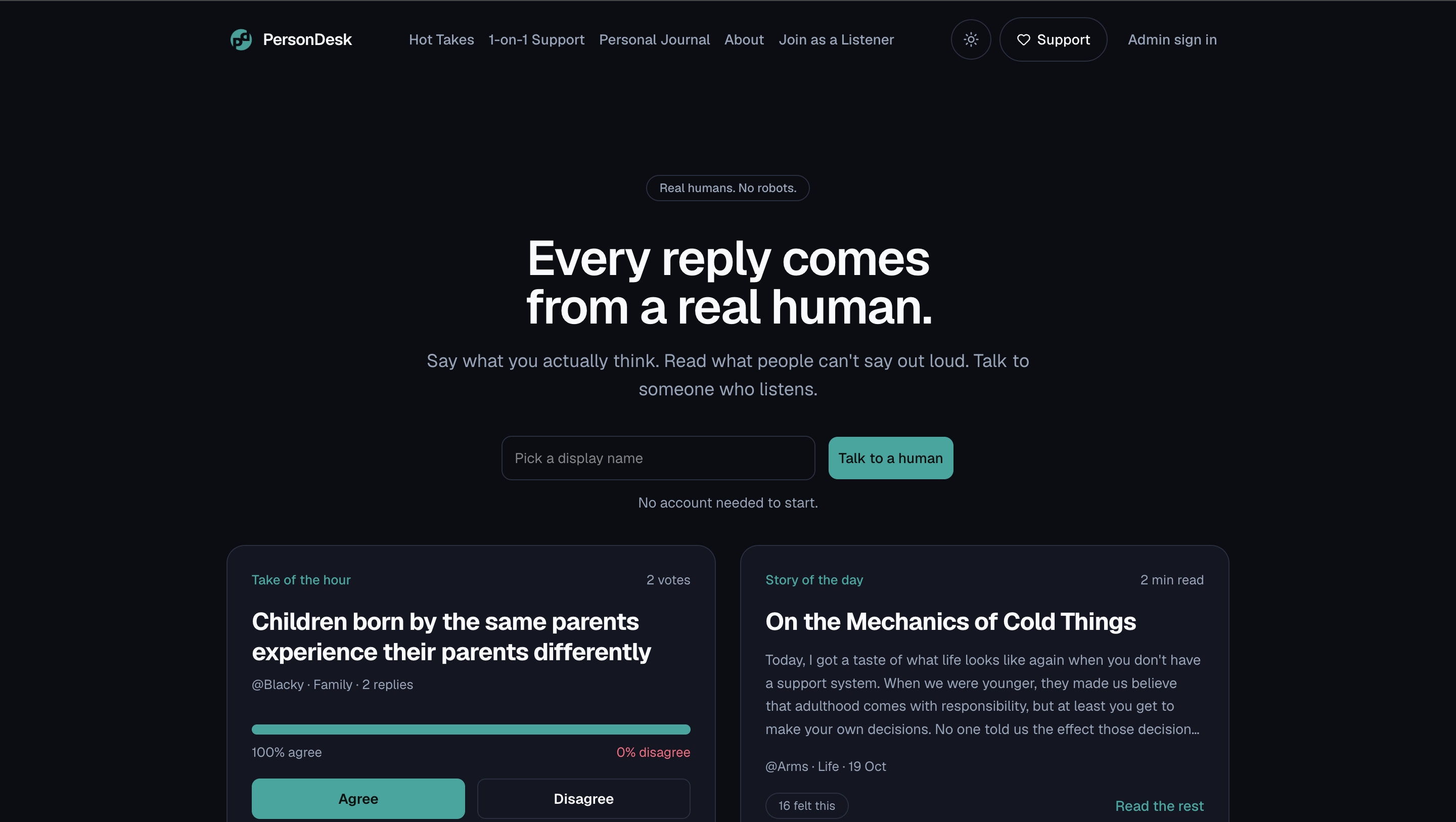 PersonDesk preview