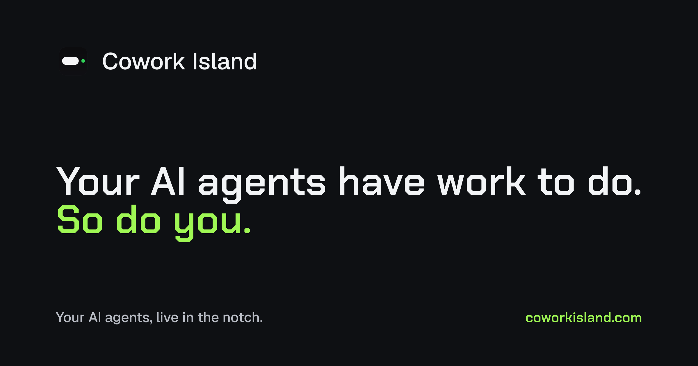 Cowork Island preview