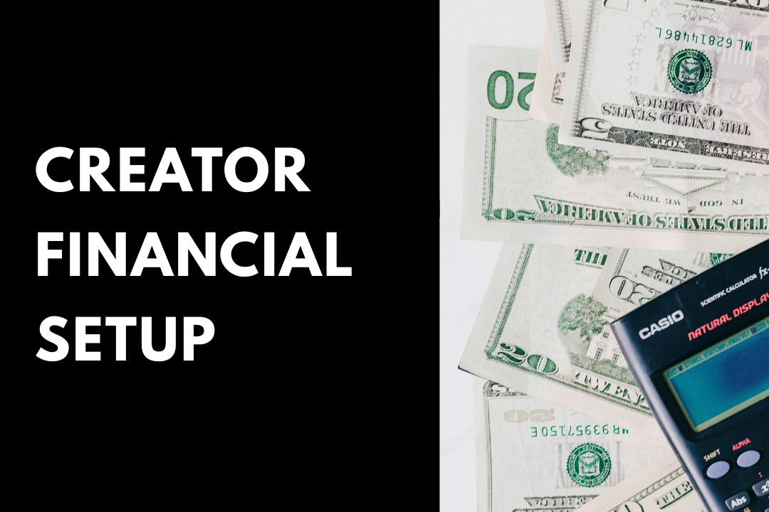 Creator Financial Setup Framework preview