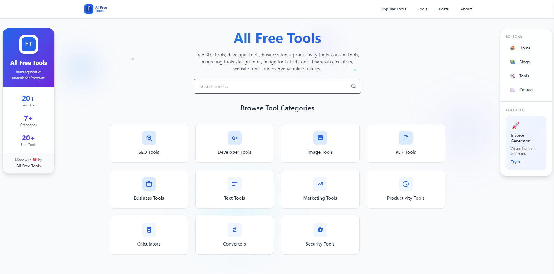 All Free Tools preview